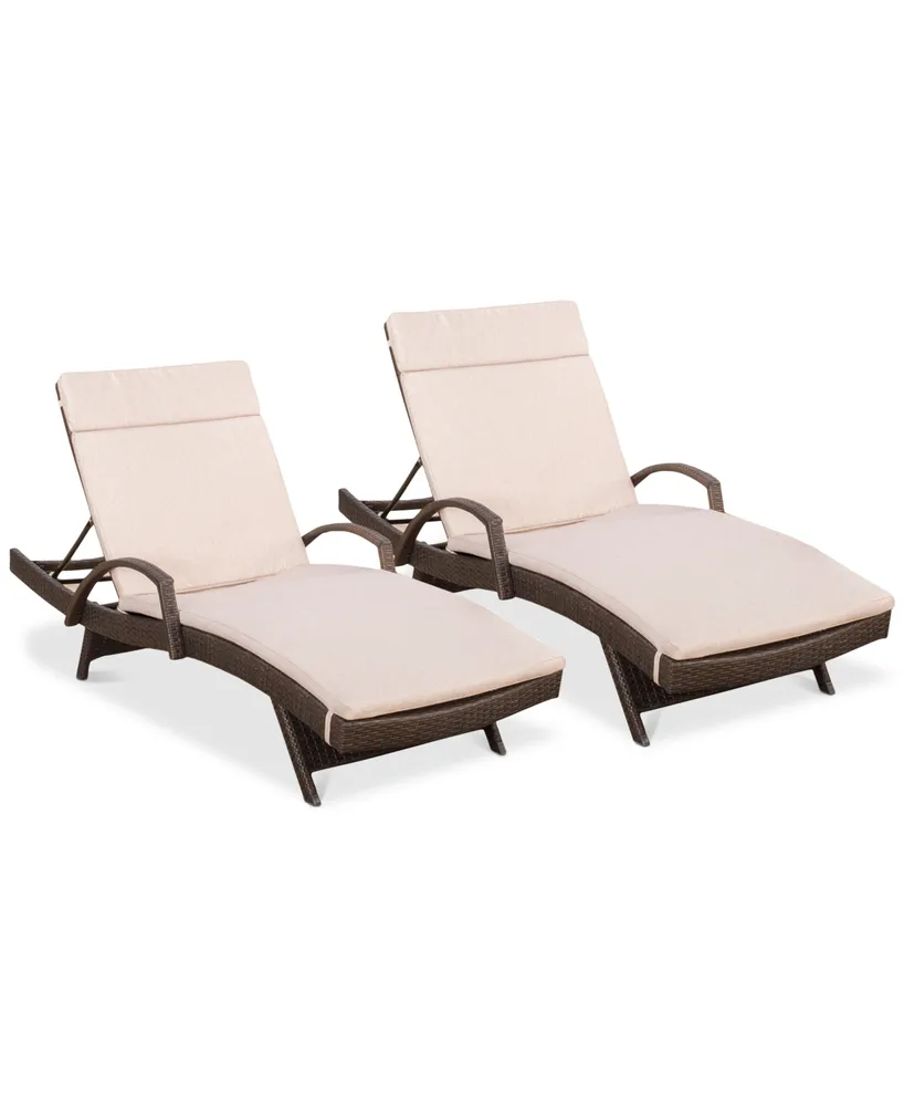 Ashley Outdoor Chaise Lounge (Set Of 2)