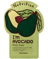 Tonymoly I'm Avocado Sheet Mask - (Nutrition)