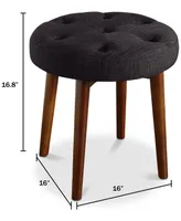 Elle Decor Penelope Round Stool