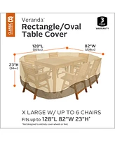 Extra Large Rectangle Patio Set Cover