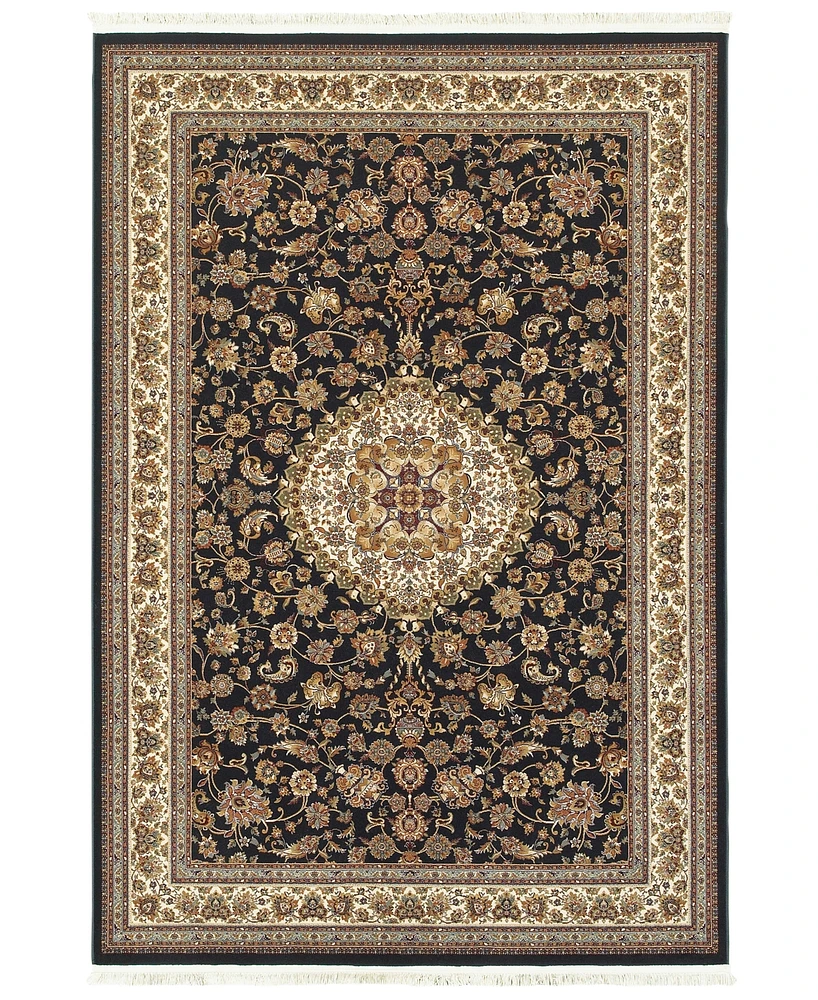 Oriental Weavers Masterpiece Rani Navy 6'7" x 9'6" Area Rug