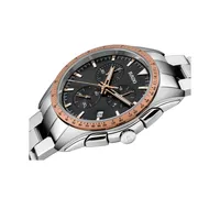 Rado Men's Swiss Chronograph Hyperchrome Stainless Steel Bracelet Watch 44.9mm