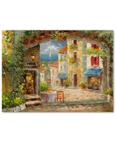 Rio 'Capri Isle' Canvas Art