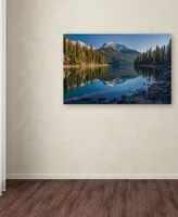 Pierre Leclerc 'Jasper Morning' 30" x 47" Canvas Wall Art