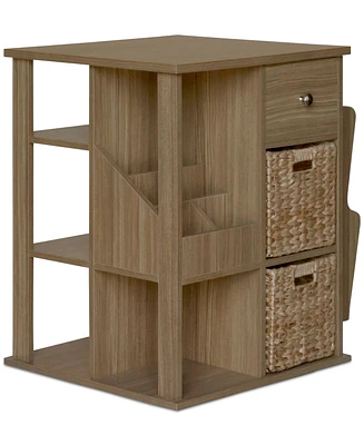 Revolving Multi Function End Table