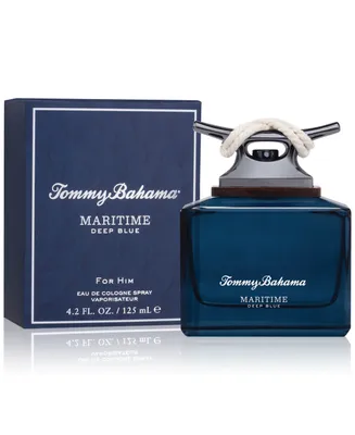 Tommy Bahama Men's Maritime Deep Blue Eau de Cologne Spray, 4.2