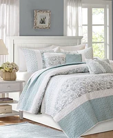 Madison Park Dawn 6-Pc. Quilt Set, Full/Queen