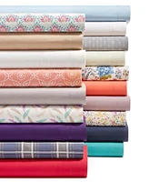 Closeout Printed Microfiber Sheet Sets Created For Macys