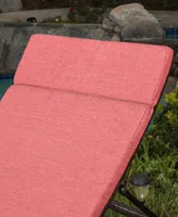 Justin Outdoor Chaise Lounge