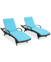 Ventura Outdoor Chaise Lounge (Set Of 2)