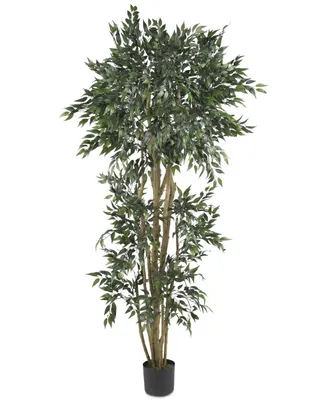 Nearly Natural 6' Artificial Green Ash Tree