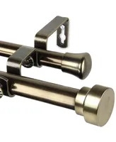 Topper 13/16" Double Curtain Rod 48-84"