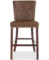 Oston Faux Leather Bar Stool (Set Of 2)