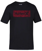 Hurley Men's One And Only Box Logo T-Shirt