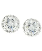 Giani Bernini Pave Cubic Zirconia Stud Earrings (1-3/4 ct. t.w.) Sterling Silver, Created for Macy's