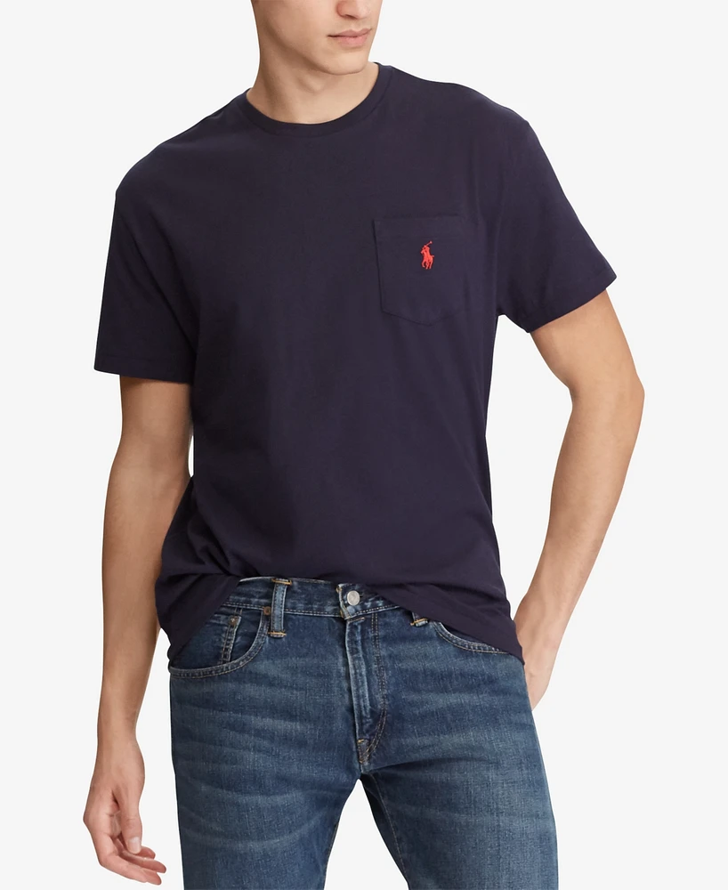 Polo Ralph Lauren Men's Classic Fit Crew Neck Pocket T-Shirt