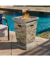 Harra Stone Gas Fire Pit