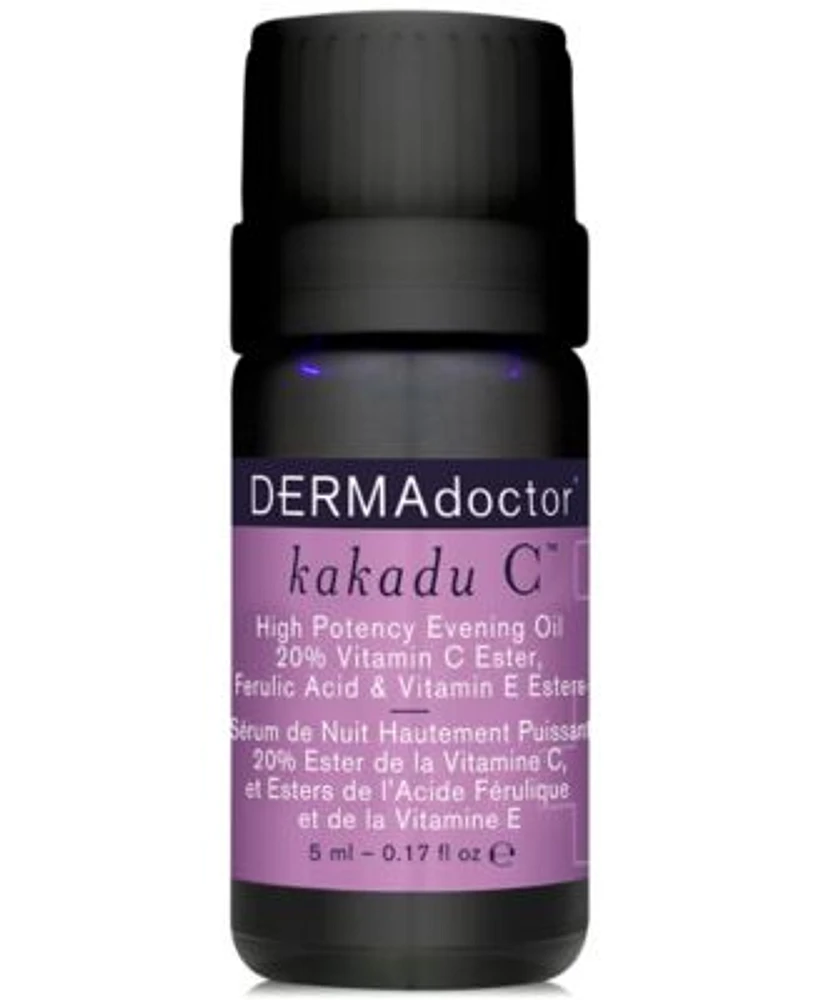 Receive A Free Deluxe Kakadu C Oil With 45 Dermadoctor Purchase A 12 Value