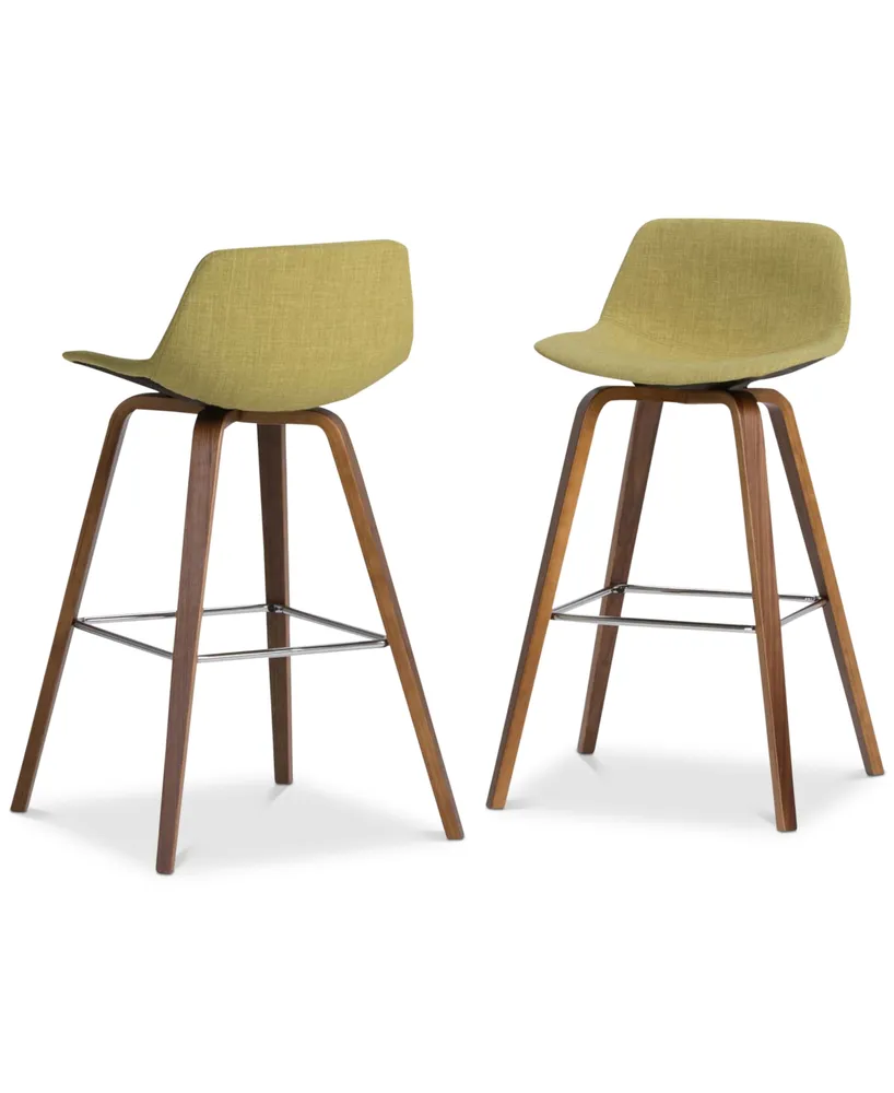 Facee Bar Stool (Set of 2), Quick Ship