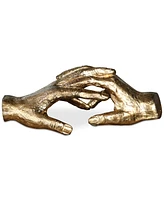 Uttermost Hold My Hand Gold Sculpture