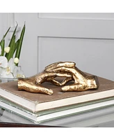 Uttermost Hold My Hand Gold Sculpture