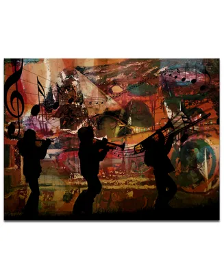 Ready2HangArt 'Jazz Trio' Oversized 30" x 40" Canvas Art Print