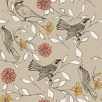 Novogratz for Tempaper Birds Peel and Stick Wallpaper