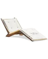 Sheerin Wood Folding Lounger