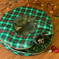 Honey Can Do Christmas Wreath Storage Bag