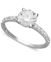 Arabella 14k White Gold Ring, Cubic Zirconia Wedding Ring (2-3/4 ct. t.w.)