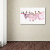 The Macneil Studio 'Baby Girl' Canvas Art - 24" x 16" x 2"