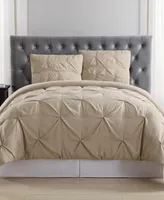 Truly Soft Pleated Twin Xl Comforter Set