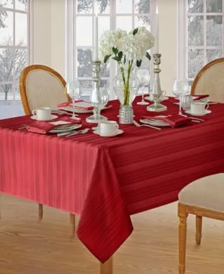 Elrene Denley Stripe Tablecloth Collection
