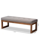 Estienne Wood Bench