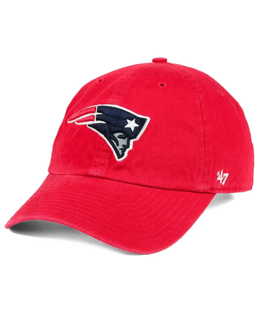 47 Brand New England Patriots Clean Up Strapback Cap