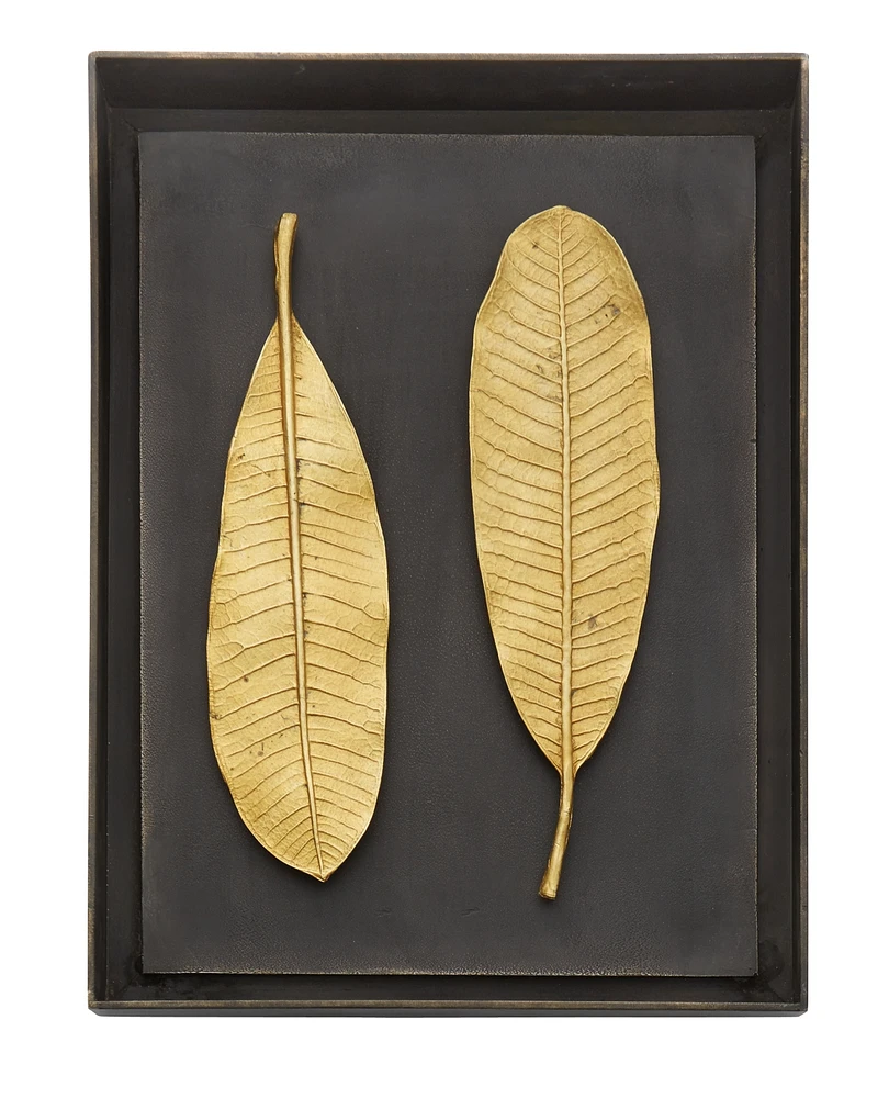 Michael Aram Champa Leaf Shadow Box