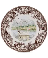 Spode Woodland Snow Goose Dinner Plate