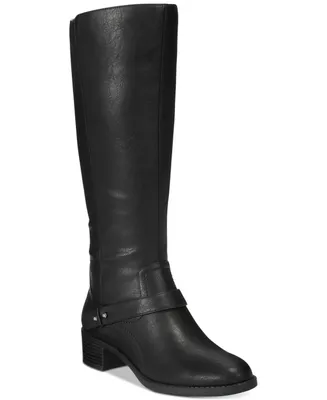 Easy Street Jewel Wide-Calf Riding Boots
