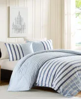 Inkivy Sutton Subtle Stripe Comforter Sets