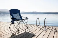 Oniva by Picnic Time Navy Pt-xl Camp Chair