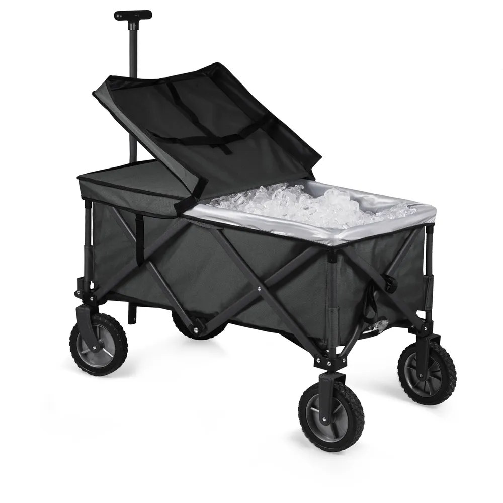 Oniva by Picnic Time Adventure Wagon Elite Portable Utility Wagon with Table & Liner