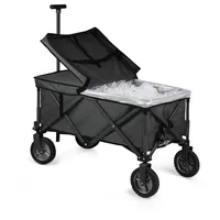 Oniva by Picnic Time Adventure Wagon Elite Portable Utility Wagon with Table & Liner