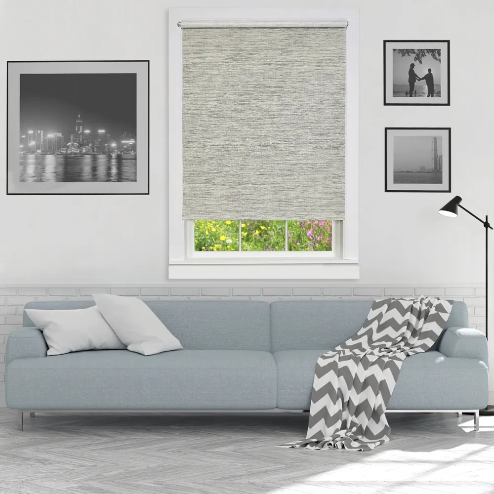 Achim Cords Free Privacy Jute Window Shade