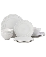 Lenox Chelse Muse Floral 12-Pc. Dinnerware Set, Service for 4