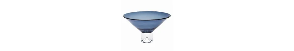 Badash Crystal Monaco Midnight Blue Decorative Bowl