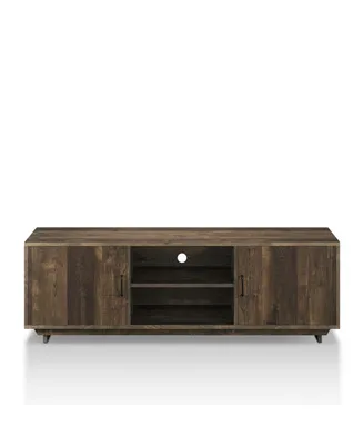 Furniture of America Kenzie Rustic 62" Tv Stand
