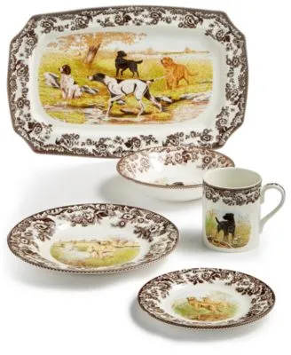 Spode Woodland Dog Collection