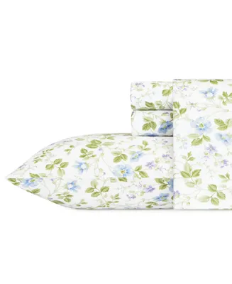 Laura Ashley Spring Bloom Pillowcase Pair, Standard