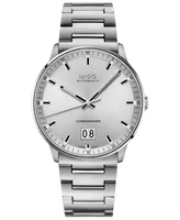 Mido Men's Swiss Automatic Commander Ii BigDate Stainless Steel Bracelet Watch 42mm