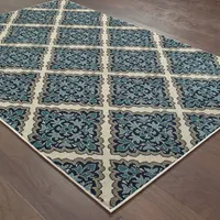 Closeout! Oriental Weavers Linden 7816B 2'3" x 7'6" Runner Area Rug